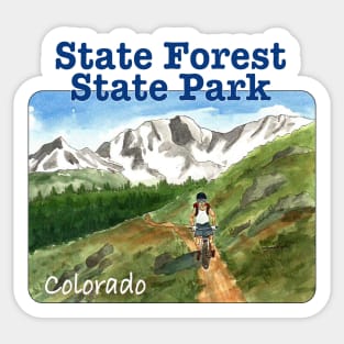 State Forest State Park Sticker